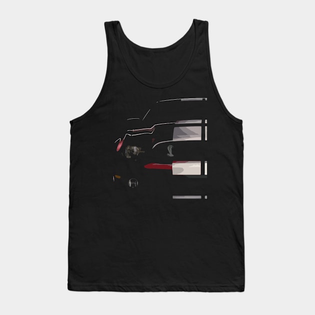 MUSTANG Tank Top by HSDESIGNS